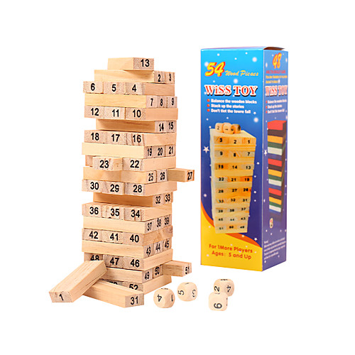 

Building Blocks / Stacking Game / Stress Reliever Novelty / Family New Design / Balance Classic Kid's / Adults' Gift