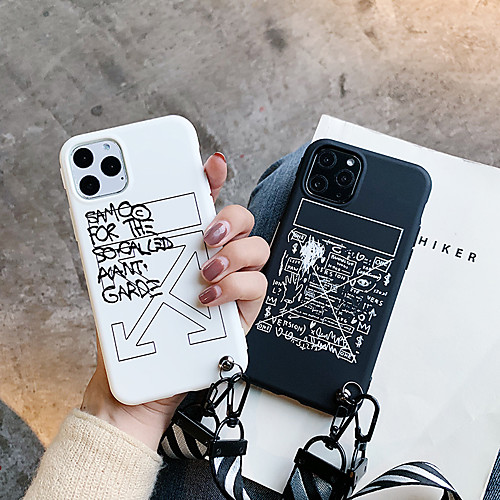 

Case For Apple iPhone 11 / iPhone 11 Pro / iPhone 11 Pro Max Pattern Back Cover Word / Phrase TPU