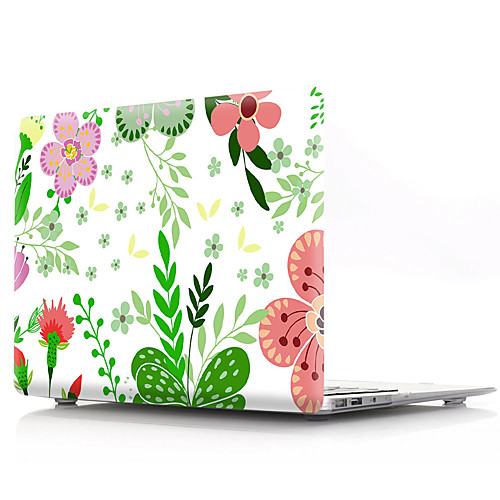 

MacBook Case Flower PVC transparent for Air Pro Retina 11/12/13/15 flower transparent shell