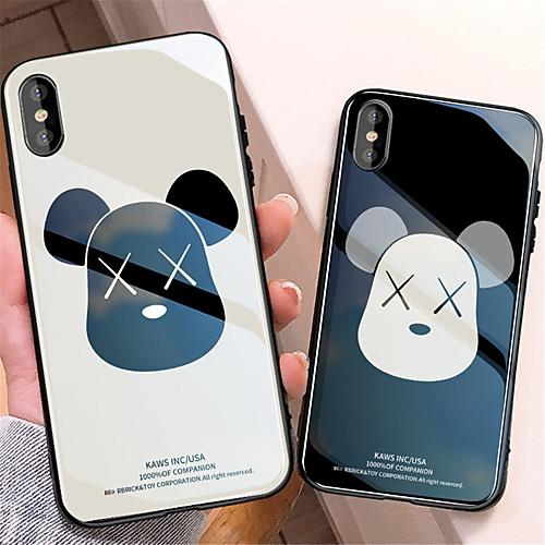 

Case For Apple iPhone 11 / iPhone 11 Pro / iPhone 11 Pro Max Pattern Back Cover Animal / Cartoon Tempered Glass