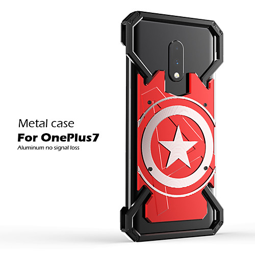 

Case For OnePlus one plus 7T / one plus 7T Pro Shockproof Back Cover Cartoon Aluminium