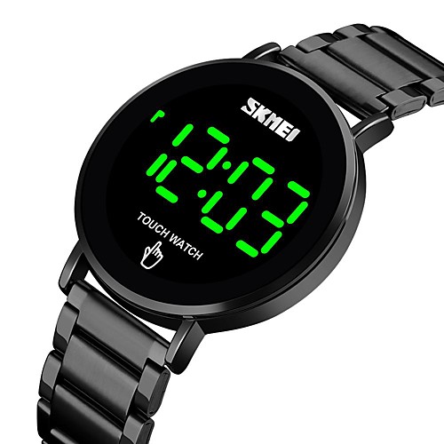

SKMEI Men's Digital LED Smartwatch Water Resistant / Waterproof Waterproof Hollow Engraving Casual Watch Cool