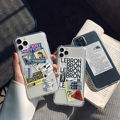 

Case For Apple iPhone 11 / iPhone 11 Pro / iPhone 11 Pro Max Shockproof Back Cover Geometric Pattern TPU