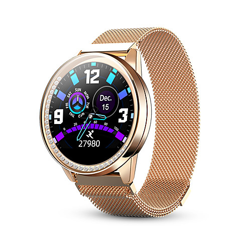 

LEMFO LT05 Smart Watch Women 1.03 Inch Screen Alloy Case 24-Hour Sleep Heart Rate Monitoring IP67 Waterproof Lady Smartwatch