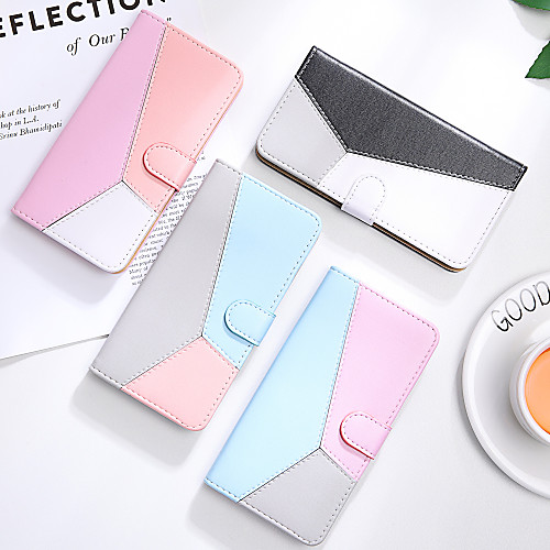 

Case For Apple iPhone 11 / iPhone 11 Pro / iPhone 11 Pro Max Wallet / Card Holder / with Stand Full Body Cases Solid Colored PU Leather