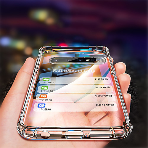 

Case For Samsung Galaxy S9 / S9 Plus / S8 Plus Shockproof / Ultra-thin Back Cover Transparent TPU