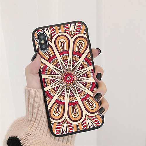 

Case For Apple iPhone 11/11 Pro/11 Pro Max/XS/XR/XS Max/8 Plus/7 Plus/6S Plus/8/7/6/6s/SE/5/5S Pattern Back Cover Totem flower Soft TPU