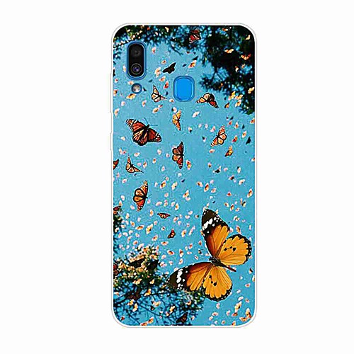 

Case For Samsung Galaxy S9 / S9 Plus / S8 Plus Pattern Back Cover Butterfly TPU