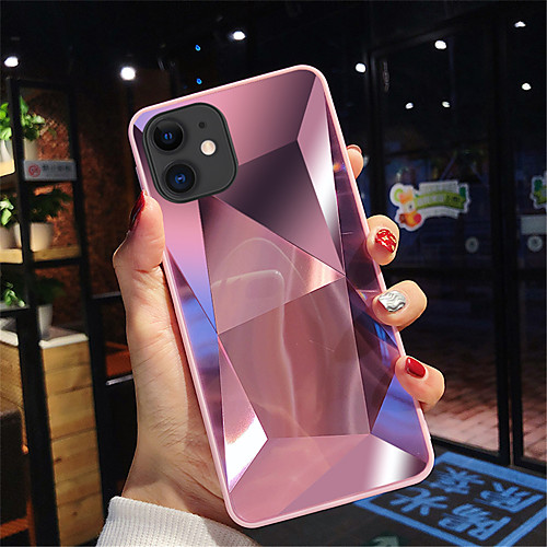 

Case For iPhone 11/11Pro/11ProMax/X/XS/XR/XSmax/8P/8/7P/7/6P/6 Shockproof / Mirror Back Cover Geometric Pattern Acrylic