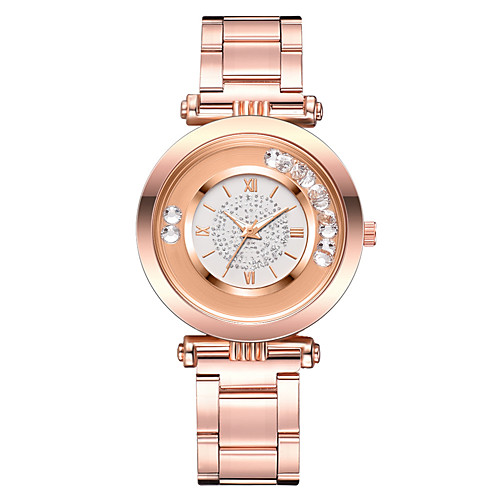 

Women's Quartz Watches Fashion Rose Gold Alloy Chinese Quartz Purple Blushing Pink Red Casual Watch 1 pc Analog One Year Battery Life
