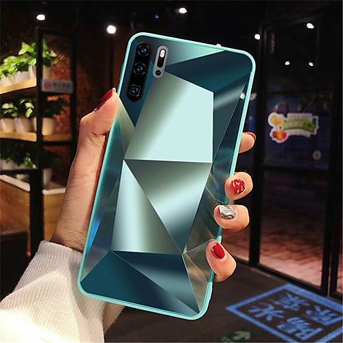 

Phone Case For Huawei Back Cover Huawei P20 Huawei P20 Pro Huawei P20 lite Huawei P30 Huawei P30 Pro Huawei P30 Lite Huawei P Smart 2019 Huawei P Smart Plus 2019 Shockproof Mirror Geometric Pattern