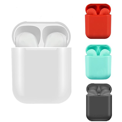 

Glossy iColor12 TWS True Wireless Earbuds Bluetooth 5.0 Headphones Touch Control Smart Auto Pairing Mini Earphones for Android iOS Smartphone