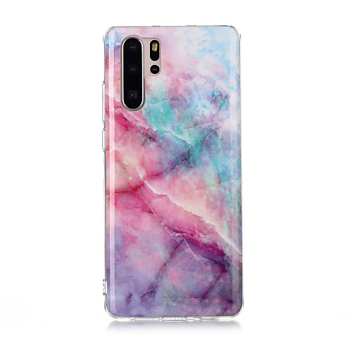 

Case For Huawei Huawei P30 / Huawei P30 Pro / Huawei P30 Lite IMD / Pattern Back Cover Marble TPU