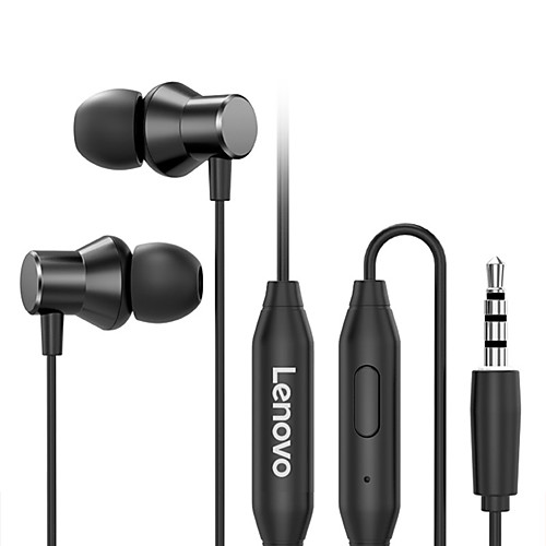 

Lenovo HF130 Headphones In-ear Wired Headset 3.5mm Jack Earphone for Phone