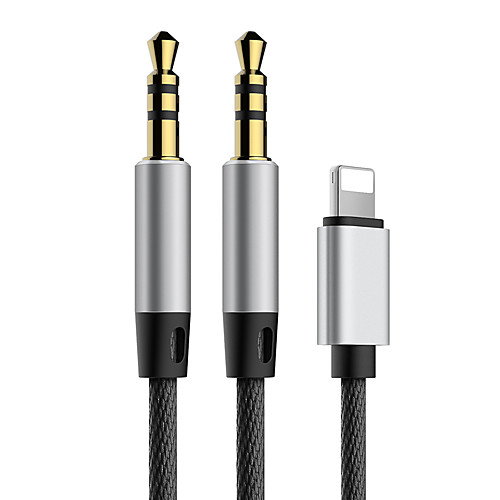

Baseus L33 Apple3.5mm to 3.5mm AUX Audio Cable Black