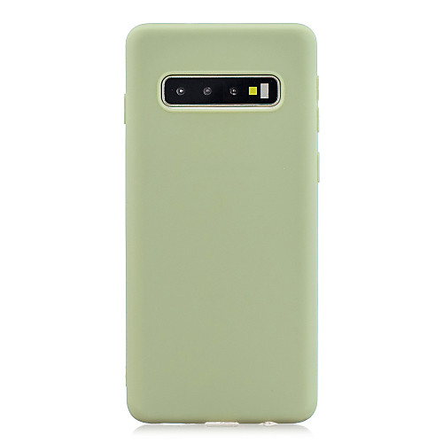 

Case for Samsung scene map Samsung Galaxy S10 S10 Lite S10 Plus Note 10 Note 10 Pro Solid color candy color Simple Frosted TPU Texture All-inclusive phone case TT