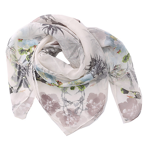 

Women's Party / Work / Basic Square Scarf - Floral / Print / Color Block