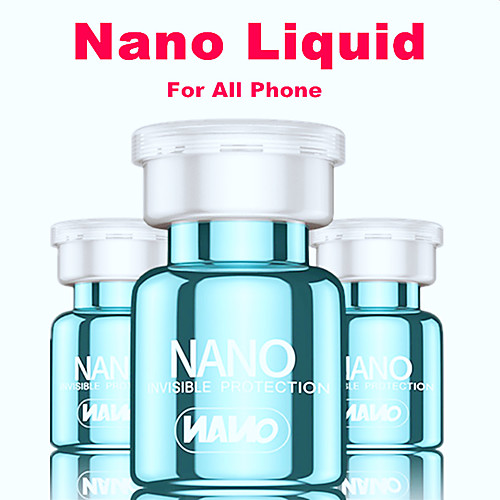 

1PCS Bottle Nano Liquid Screen Protector for iPhone XS MAX 5 5s 6 6s 7 8 Plus 11 Pro Max Universal Anti-scratch Curved Glass Protector Film