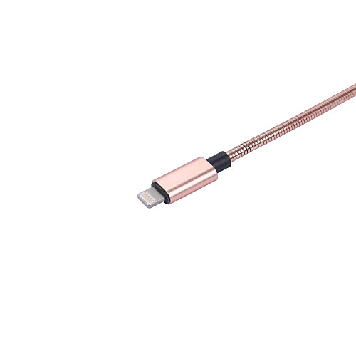 

Micro USB Cable 0.2m(0.65Ft) Quick Charge Stainless steel USB Cable Adapter For iPhone