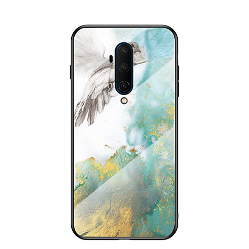 

Marble Tempered Glass Phone Case For OnePlus 7T Pro One Plus 7 Pro One Plus 6T OnePlus 6 Shockproof Back Cover Soft TPU edge Protection
