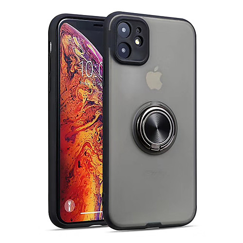 

Case For Apple iPhone 11 / iPhone 11 Pro / iPhone 11 Pro Max Shockproof / with Stand Back Cover Solid Colored TPU