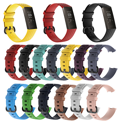 

Watch Band for Fitbit Charge 3 / 3SE Fitbit Sport Band Fashion Soft Silicone Wrist Strap