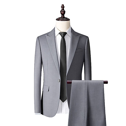 

Smoke gray custom suit