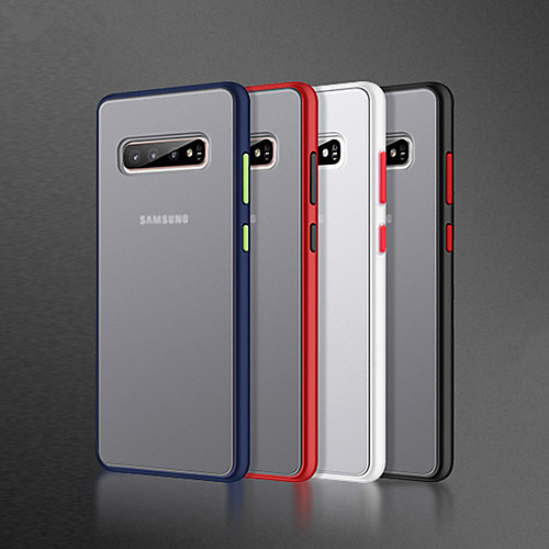 

Fashion Matte Hard PC Case For Samsung Galaxy S10 Plus S10E S9 Plus S8 Plus Note 10 Plus A70 A50 A40 A30 A20 A20E A10 Note 9 Note 8 Shockproof Transparent Phone Back Cove Soft TPU Edge