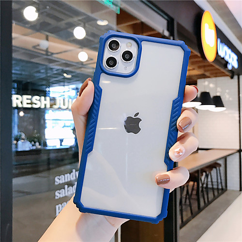 

Case For Apple iPhone 11 / iPhone 11 Pro / iPhone 11 Pro Max Shockproof / Frosted Back Cover Transparent / Solid Colored PC