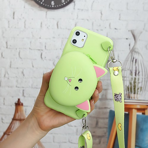 

Case For Apple iPhone 11 / iPhone 11 Pro / iPhone 11 Pro Max Wallet / Pattern Back Cover 3D Cartoon TPU
