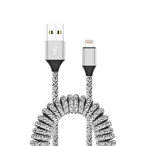 

Lightning Cable 1.2m(4Ft) Quick Charge TPE USB Cable Adapter For iPhone
