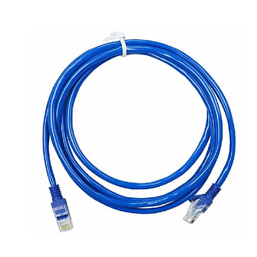 

3 Meters RJ-45 Blue Ethernet Internet LAN CAT5e Network Cable for Computer Modem Router