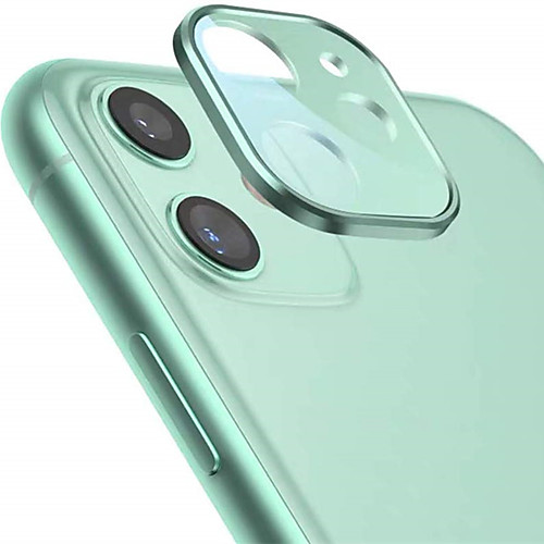 

Camera Lens Protector for iPhone 11 Camera Films Metal Frame 9H Tempered Glass Protection Easy Install High Definition Anti-Scratch Compatible with Apple iPhone 11 Camera Film(6.1'')