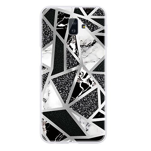 

Case For Samsung Galaxy A6 (2018) / A6 (2018) / Galaxy A7(2018) Ultra-thin / Pattern Back Cover Geometric Pattern / Marble TPU