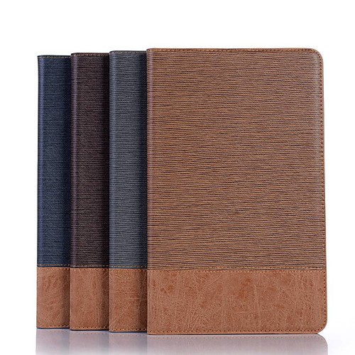 

Case For Samsung Galaxy Tab A2 10.5(2018) / Samsung Tab A 10.1(2019)T510 / galaxy tab A 9.7 T550 T555 Wallet / Card Holder / with Stand Full Body Cases Solid Colored PU Leather