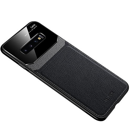 

Case for Samsung scene map Samsung Galaxy S10 S10e S10 Plus A10 A20 New simulation leather skin eye protection series PC tempered glass veneer three-in-one all-inclusive mobile phone case