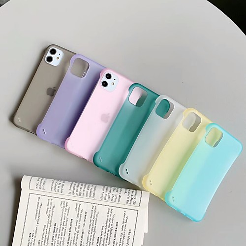 

Case for Apple scene map iPhone 11 X XS XR XS Max 8 New candy-colored borderless matte TPU material translucent mobile phone case
