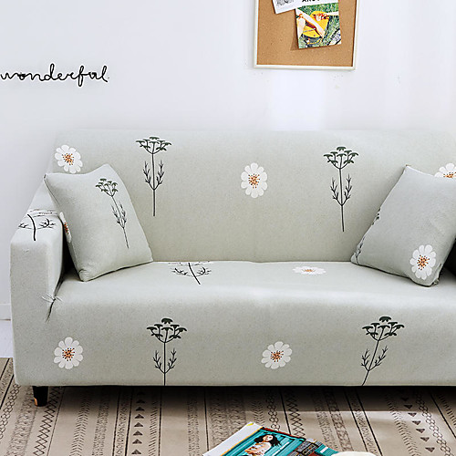 

Sofa Cover for Couch Furniture Protector Floral Print Soft Sofa Slipcover Super Strechable Cover Fit Armchair/Loveseat/Three Seater/Four Seater/L shaped sofa