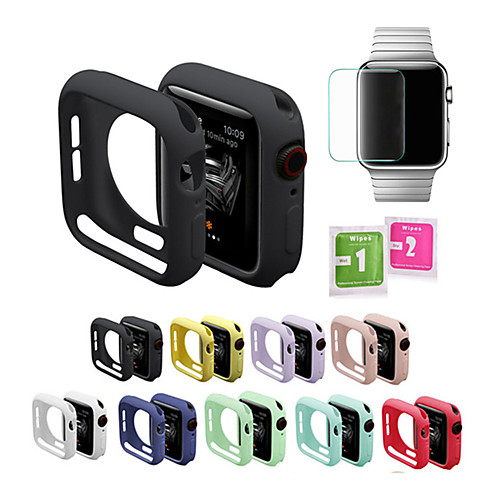 

CasesFor Apple iWatch Apple Watch Series SE / 6/5/4/3/2/1 44mm 42mm 40mm 38mm Silicone Compatibility Apple