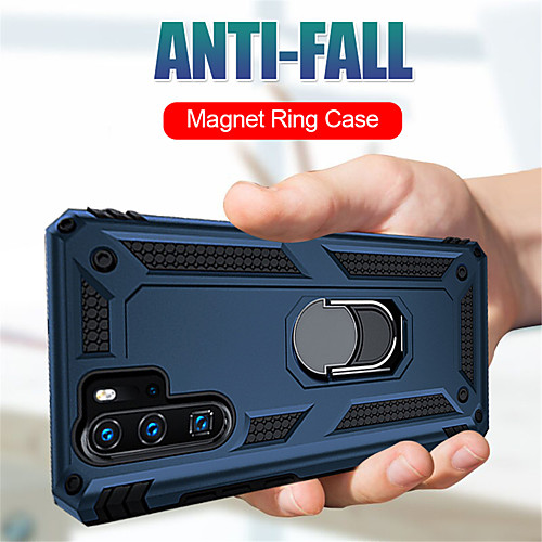 

Case For Huawei Huawei P30 / Huawei P30 Pro / Huawei P30 Lite Shockproof / Ring Holder Full Body Cases Armor PC