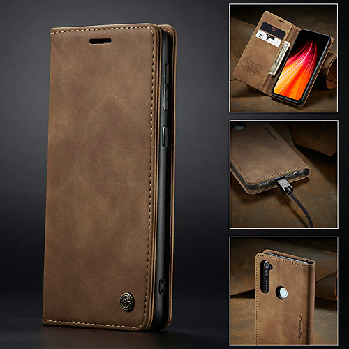 

CaseMe Case Xiaomi Redmi Note 8 / Redmi Note 8 Pro Business Style Wallet Phone Case with Card Holder Shockproof Mobile Phone Case