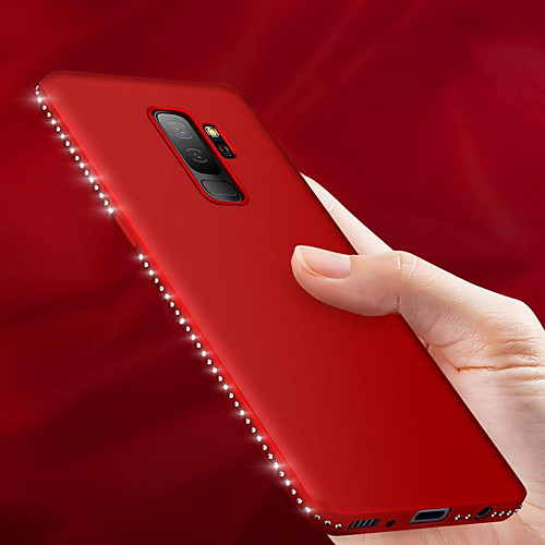 

Case For Samsung Galaxy S10Plus/S10E/S10/S9/S9Plus/S8Plus/S8/Note10/Note10Pro/Note9/Note8 Rhinestone / Ultra-thin Back Cover Solid Colored TPU