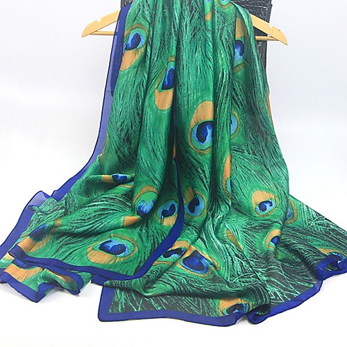 

Women's Basic Rectangle Scarf - Floral