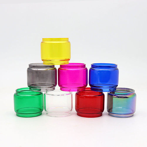 

YUHETEC Replacement Bubble Glass Tube for Vandy vape mesh 24 RTA 4ML TFV12 Prince 8ML 2PCS
