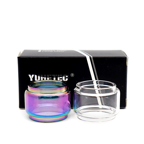 

YUHETEC Replacement Fat Glass Tank for Vaporesso Skrr Skrr-s 8ML Sky Solo Plus 8ML 2PCS