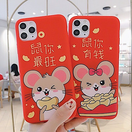 

Shockproof TPU Lovers Phone Case for Apple iPhone 11 Pro Max X XR XS Max 8 Plus 7 Plus 6 Plus SE Back Cover