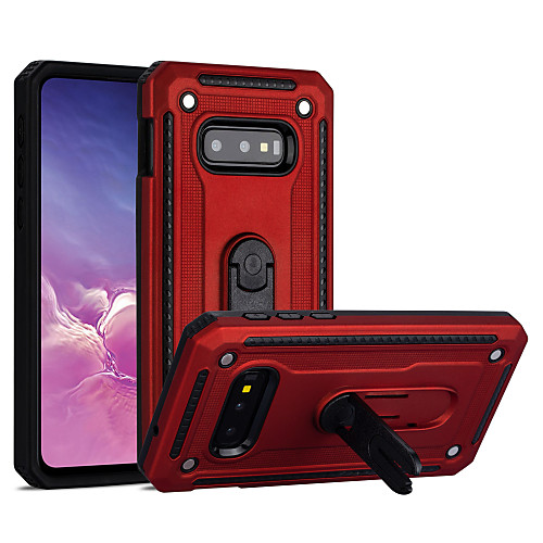 

Case for Samsung scene map Samsung Galaxy S10 S10e S10 Plus Note 10 Note 10 Pro New Variety Bunting Series 360 Degree Rotating Car Air Outlet Bracket PCTPU 2-in-1 Armor Phone Case