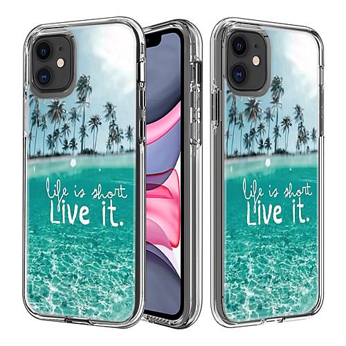 

Case For Apple scene map iPhone 11 11 Pro 11 Pro Max X XS XR XS Max 8 The New Painted card High penetration PC TPU Two in one Texture All-inclusive phone case