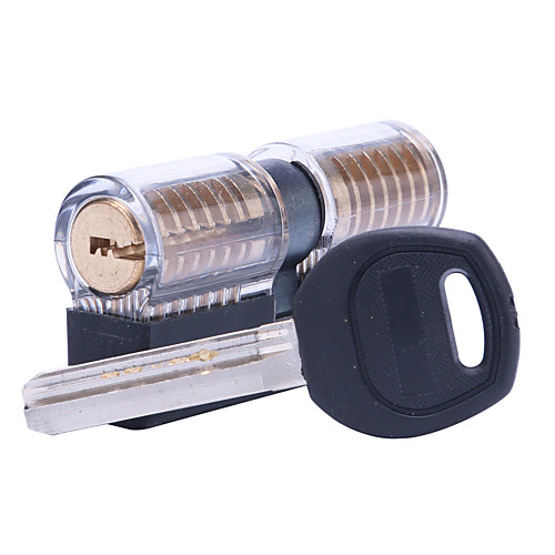 

New AB Kabbah Transparent Practice Lock (With Silicone Sleeve) - Transparent