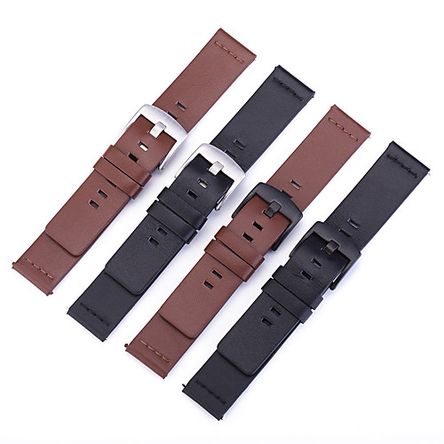 

Watch Band for Gear S3 Frontier / Gear S3 Classic / Gear S3 Classic LTE Samsung / Samsung Galaxy Leather Loop Genuine Leather Wrist Strap